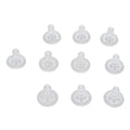 10Pcs Nipple for Goats, 10Pcs Goat Nursing Soft Silicone Thicken Lamb Goats, Small Animal Milk Drink Nipples Feeding Sheep Cattle Rubber Pacifier Replacement Lambs and Kids
