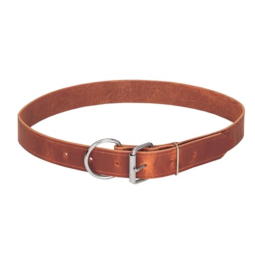Weaver Livestock LTHR Neck Strap Calf 1X33IN