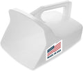 Rubbermaid Commercial Products Food Service Utility Scoop, 64-Ounce, White, for Ice/Bar and Ingredient Use in Restaurant/Kitchen (Pack of 6) - size: 64-Ounce (Pack of 6)