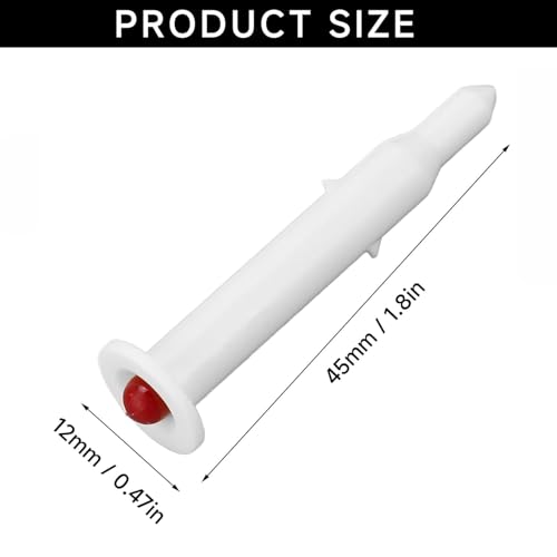 Chicken Thermometer Turkey Timer, Meat Turkey Thermometer Popup Out, 1.8 Inches Good Cook Timers for Cooking Chicken Beef (10)
