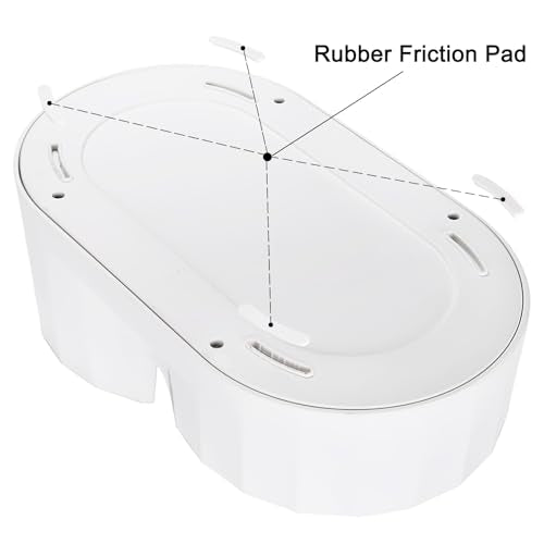 RIZZARI 4L Gravity Cat Water Dispenser: Filtered Water for Kittens | Apartment-Friendly Size/Cleaner Water Every Day/Perfect for Small Pets/Less Frequent Refills/Quick Daily Cleaning - color: White, size: 4L