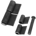 Heavy Duty Weld On Hinges 3-3/8" x 1-5/8" Weldable Lift Off Hinges Detachable Barrel Hinges for Trailer Ramp Doors Garage Metal Driveway Gate (2 PCS) - color: 2 PCS
