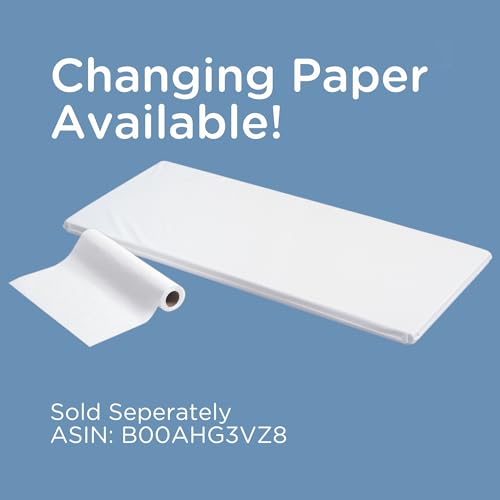 Children's Factory Vinyl Changing Pad with Waterproof Seams, 39" x 17" Pad | Wipeable Baby Changing Pad, Easy to Clean Portable Changing Pad, Changing Table Pads for Parents, Preschools and Daycares
