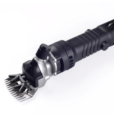Huanyu 350 W Electric Sheep Goat Clippers Shears Groomer Wool Shearing Sheep Clipper Sheep Shearing Clipper Sheep Wool Shear Livestock Pet Animal Farm 2400 rpm & 13 straight blade