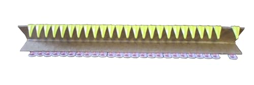 Jiffy Wing Bands Numbered - NOT Stamped Aluminum Chicken Pheasant Poultry Duck Wing Identification Tags (100, Yellow) - color: Yellow