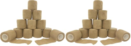 MCR Medical, Cohesive Bandage 24-Pack, Self-adhering Bandage Tape - size: 24-pack