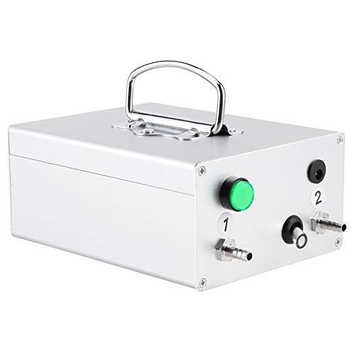Fockety Milking Vacuum Pump for Goats, 48W 12V Portable Large Suction Pneumatic Pulsator Electric Milking Machine VacuumPump Milker Automatic Livestock Milking Equipment for Donkey Sheep Cow Horse(US)