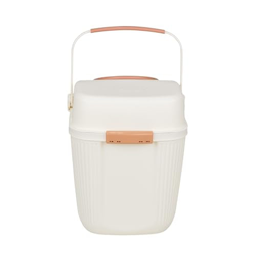 Harry Barker Lightweight Airtight Pet Food Storage Container, Eco-Friendly Recycled Plastic with Easy-Access Lid, Holds up to 25 lb Dry Dog or Cat Food - color: Food Storage