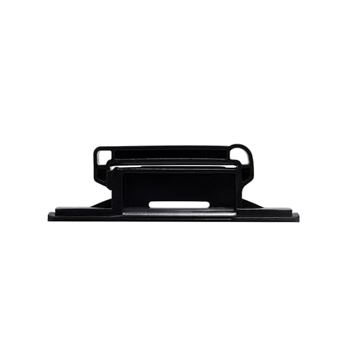 Electric Fence Tape Insulator, Wood Post, Black, 50 - color: black, size: 50