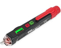 AC Voltage Tester/Non-Contact Voltage Tester with Dual Range AC 12V-1000V/48V-1000V, Electrical Pen with LCD Display and Flashlight Buzzer Alarm, Detect Wire Breakpoint, Live/Null Wire Tester.