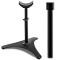 Zonon Farrier Horse Hoof Stand, Tool-Height Adjustable Metal Horse Hoof Trimming Tools, Extra-Large Base Enhances Stability, Blacksmith Farrier Stand(Black,Metal Triangular Base) - style: Metal Triangular Base