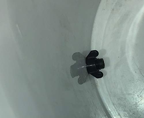 2 Pack Bucket connectors with 5/16” Barb for Rabbit Nipples Gravity Feed Set up