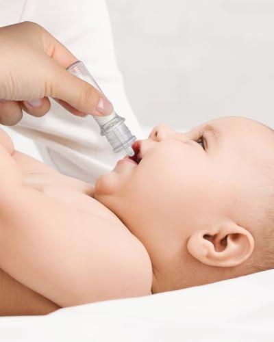dearlomum 6ml/6pcs Large Capacity Colostrum Collector | Reusable Breast Milk Collector Kit with Storage Case & Cotton Wipe, Portable BPA Free - size: 6 Count