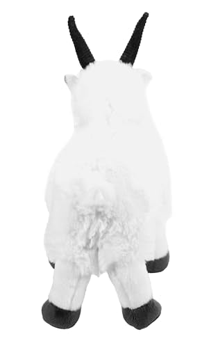 The Petting Zoo Mountain Goat Stuffed Animal, Wild Onez, Kids Gifts, 12 in | Mountain Goat Realistic Wildlife Zoo Animals by Zoologee. Great Toys for Girls and Boys. Plush Gifts for Kids
