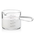 Bincoo Espresso Glass, 150ML Cups with Handle and Dual-Scale, V-Shaped Mouth Measuring Cup, Perfect for Shots and Milk Froth (1)