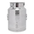 DYNAMI 7.4Gal 304 Stainless Steel Milk Bucket With Faucet,Thickened Stainless Steel Milk Can with Sealing Lid,Large Liquid Container Storage,for Milk,Wine, Oil Storage Transport (28L/7.4gal,w/Faucet) - size: 7.4gal