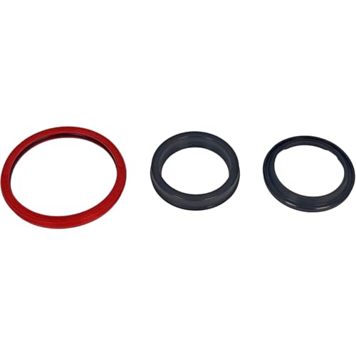 XYZIL 9616371 Bucket Cylinder Hydraulic Seal Kit Compatible with Ford New Holland Front End Loader 7106 7108 7308 Series with Cylinder Head 9600671 Tractor Cyl