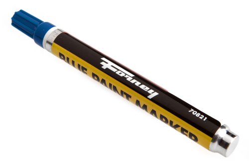 Forney 70821 Marker, Paint, Blue - color: Blue