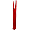 Sleazy Sleepwear Tie Tail Bag | Braided Tail Protection w/Stretchy Ties | Rugged Lightweight Breathable Slip-On Horse Guard, Red - color: Red