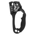 UIAA & CE Certified Hand Ascender Rock Climbing Tree Arborist Rappelling Gear Equipment Rope Clamp for 8~13MM Rope - color: Black Pro-Right
