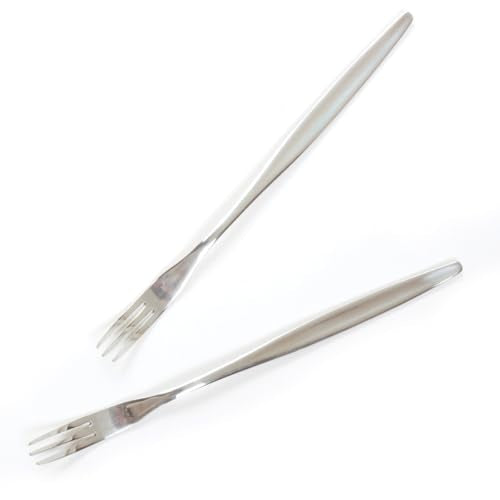 Norpro 8" Long Handle Stainless Steel Pickle Forks, Set of 2