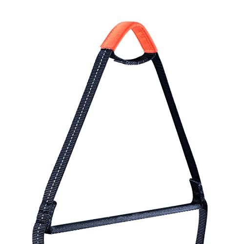 KAILAS Climbing Aider Hunting Webbing Rope Ladder Tree Stand Steps Rock Foot Ascender Loop Lightweight 5 Step - size: 【Etrier 2】8 Step
