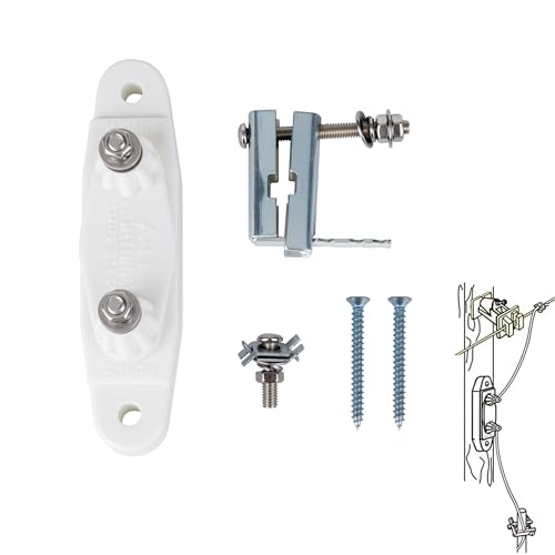 Lightning Arrestor Kit, Electric Fence Lightning Arrester Farm Lightning Arrester Animal Husbandry Electronic Fence Lightning Protection Device