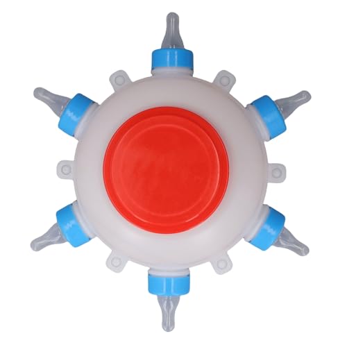 Tyenaza Lamb Feeding Bucket Automatic Animal Milk Feeder Portable Sheep Milk Bottle Piglet Nursing Device for Farm