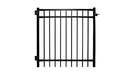 Weatherables Livingston Aluminum Gate Kit – DIY Kit for Backyard and Garden Fencing, Made with Durable Powder-Coated Aluminum that Combats Rust, Fading, and Corrosion (4’ Wide Gate Kit) - size: Livingston 4' Wide Gate Kit