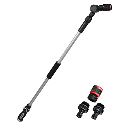 Eden 94625 Pro Metal 4-Pattern Thumb-Control Turbo Extension Watering Wand - style: Pro Metal 40" to 66"