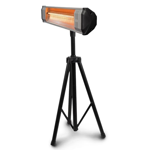 Heat Storm HS-1500-TT Infrared, 7 ft Cord, Tripod + Heater, Black - style: Heater + Tripod