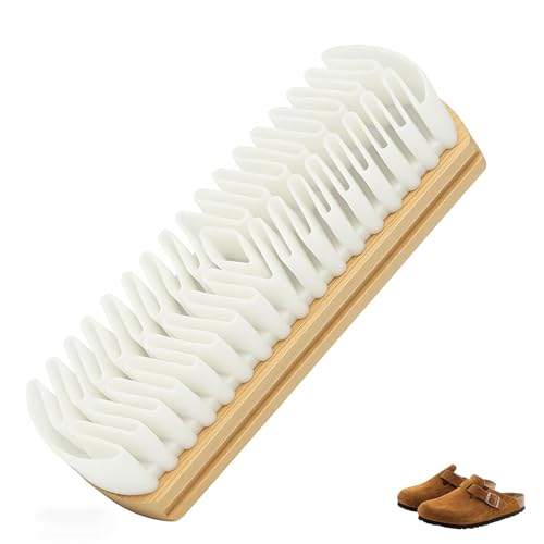 Suede Eraser & Brush for Shoes, Magic Rubber Shoe Brush Cleaner for Suede Shoe,Bags,Jacket Care (1PC)