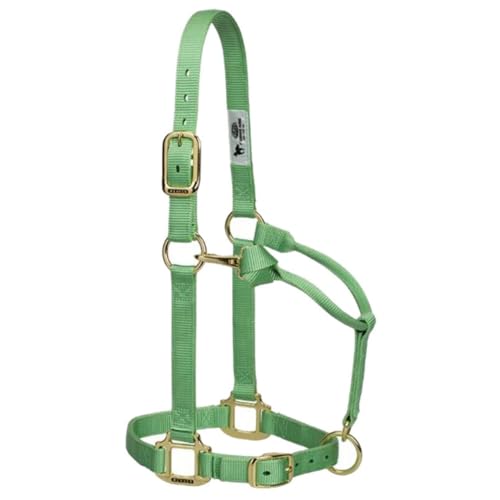 Weaver Leather Original Adjustable Nylon Horse Halter, Weanling/Pony, Purple