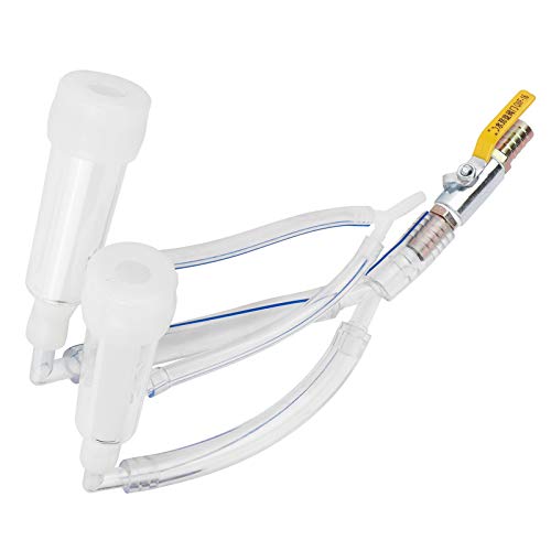Sheep Milking Cluster, Goat Milker Claw Kit Groups Group Replacement Teat Cups Handling Supplies Cup Milk Collector for Machine Spare Partse Machin with Switch Parts