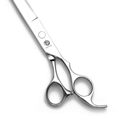 Purple Dragon 5"/5.5"/6"/6.5"/7"/7.5"/8"/9"/10" Sharp Edge Hair Cutting | Stainless Steel, Pet/Dog Grooming Scissors Includes Bag, for Barber or Pet Groomer - size: 10 inch