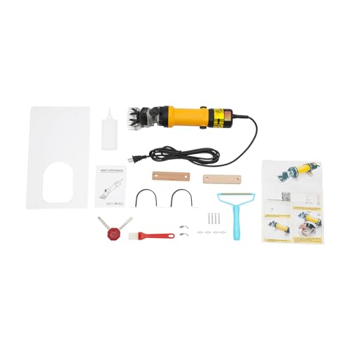 Electric Carpet Trimmer, Professional Shearing Sheep Shears Clippers Machine for Goats Rabbits and Tufting Rugs Farm Livestock Grooming Kit, 14.57 * 3.15 * 3.74in(690W)