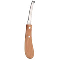 Sharper Hoof Knife, Left or Right Hand Farrier Tools, Carbon Steel Hoof Knife Trimming Tool for Cattle Horse Use, 21.5cm / 8.5 Inch Length, High Strength, Not Easy to Break (straight right hand)