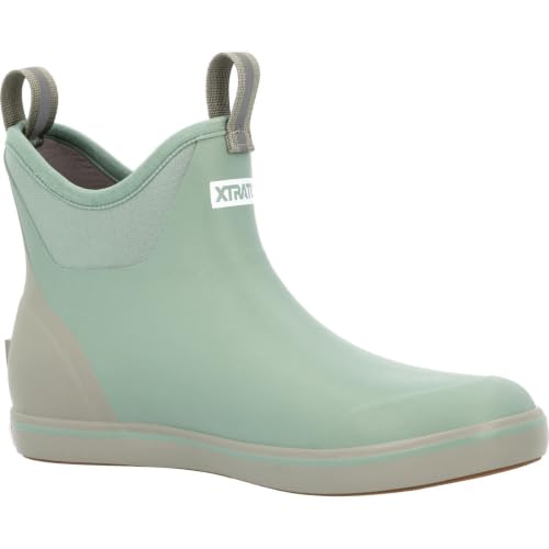 XTRATUF Men's Ankle Deck Boot - color: Iceberg, size: 8