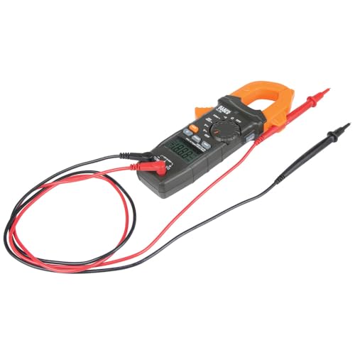 Klein Tools CL120KIT Clamp Meter Electrical Test Kit, AC Auto Ranging 400 Amp, Backlit Display, Includes GFCI Tester-Line Splitter-Pouch-Leads-3 x AAA - size: Electrical Test Kit