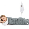 Weighted Heating Pad for Back Pain Relief, 17" x 33" XXXL Electric Heating Pad for Neck and Shoulders, Fast Heating Pad for Cramps, Legs & Full Body, 6 Heat Settings, Auto Shut Off, Soft Washable