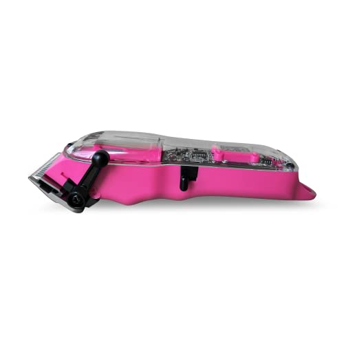 TPOB Slime 2 Barber Hair Clippers Trimmer Shaver Set for Men with Matte case and X Fade Blade (Pin) - color: Pin
