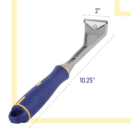 Bates- Carbide Scraper, 2 inch, Double-Edged Tungsten Steel Blade, Paint Scraper Tool - size: 2 Inch 1 Pack