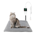 Pet Heating Pad for Cats Dogs with Temp Adjustable & Auto Power-Off | heated cat bed cat house bed cat warming pad indoor outdoor - size: 16" x 20"