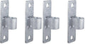 Gate Hinge Wall Mount Gate Hinge for 5/8'' Pin Chain Link Fence Post Hinge (2 Pcs) (Pack of 2) - size: 2 Pcs (Pack of 2)