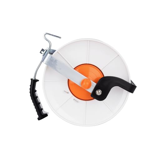 3:1 Geared Electric Fencing Reel, Extended Electric Fence Wire Reel, Suitable for Building Farm Fences - size: extended electric fence reel
