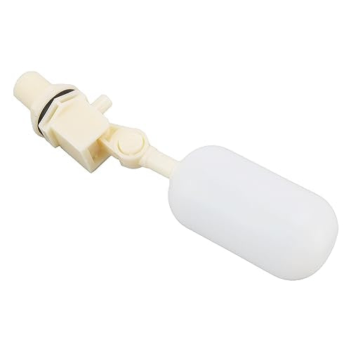 G1/2 Male Thread Pvc Water Float Valve,Automatic Pet Water Dispenser Shut off Float Valve for Water Tank Horse Cattle Goat Sheep Pig Dog Water Trough