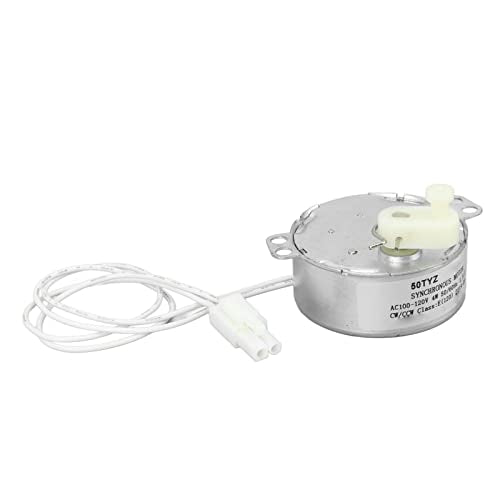 Replacement Egg Turner Motor, 4W Egg Turner Rotator Incubator Motor Electric Synchron Motor with Connector for Chickens Ducks Goose Birds Egg Hatching (100-120v)