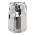 10L/2.64Gal Milk Can, Stainless Steel Milk Transport Cans Wine Pail Bucket Tote Jug Pot Oil Liquid Storage Barrel with 2 Handles Milk Container with Lid for Grain Wine Liquid - color: 10l-2.64gal