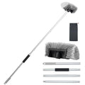 Car Wash Brush with Long Handle, 60'' Soft Bristle Cleaning Brush, Car Cleaning Brushes, Carwash Brushes for SUV, RV, Boat, Truck, House Siding, Sweep Snow, Gray - color: Gray
