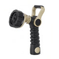 RESTMO Garden Hose Nozzle Heavy Duty, Fireman Style Water Hose Nozzle | Thumb Control & Large Lever Control, 7 Adjustable Spray Patterns Leak Proof Sprayer for Watering Plants, Car & Pet Washing - size: 7 Spray Patterns-Thumb Control